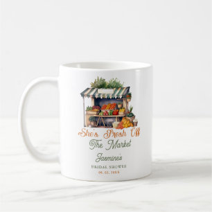 Nyss Från Marknadsbondbröllop Kaffemugg