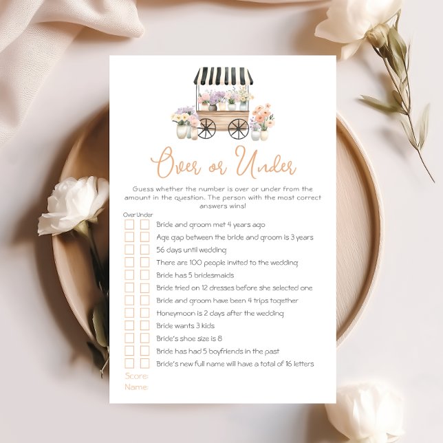 Nyss Gift Bröllopsdusch Över eller Under (Skapare uppladdad)