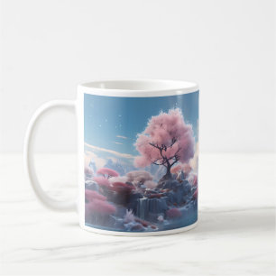 Nystart för naturens återfödelse kaffemugg