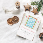 Nystartdörr till julafton för Helgdag Inbjudningar<br><div class="desc">Meddela din ny adress med det här helgdag för christmas flytta-meddelande. Det här helgdag har ett rött och grönt julrumstema med enkel text. All text på kortets framsida och baksida kan anpassas för att skapa ditt eget personliga meddelande. Detta meddelande om flytta i helgdag finns i flera olika alternativ för...</div>
