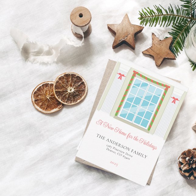 Nystartdörr till julafton för Helgdag Inbjudningar (Skapare uppladdad)