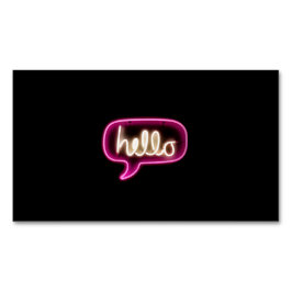 nytecknade hejer magnetiska visitkort