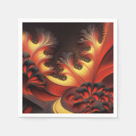 Nytonbrot för vacker höst-Färgad Pappersservett