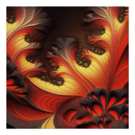 Nytonbrot för vacker höst-Färgad Perfect Poster