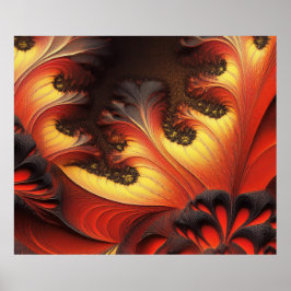 Nytonbrot för vacker höst-Färgad Poster