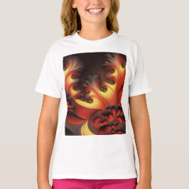 Nytonbrot för vacker höst-Färgad T Shirt