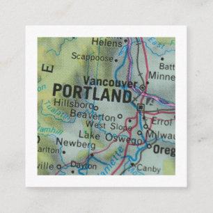 Nytt adress kort för Portland Vi har flyttat