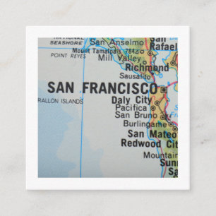 Nytt adress kort för San Francisco Vi har flyttat
