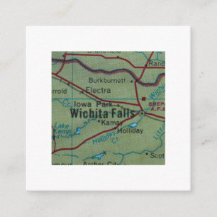 Nytt adress kort för Wichita Falls-Vi har flyttat