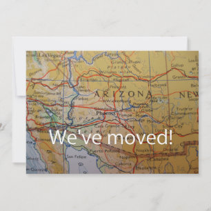 Nytt adress meddelande från Arizona Vi har flyttat