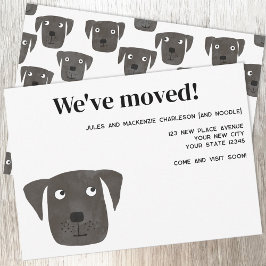 Nytt adress meddelande från Labrador Retriever Hun