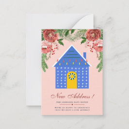 Nytt adress meddelande om Blommigten för budgetter