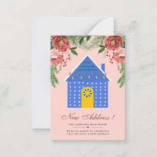 Nytt adress meddelande om Blommigten för budgetter