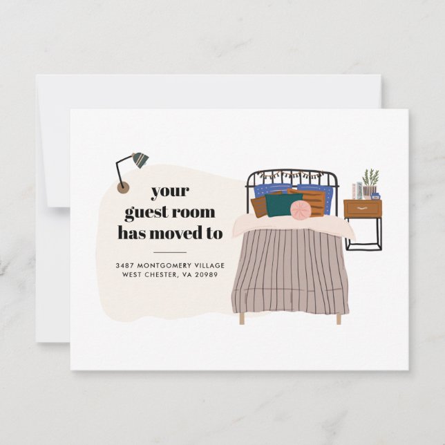 Nytt adress meddelande om Flytta av gästrum (Framsida)