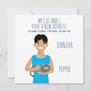 Nytt adress meddelande om personlig