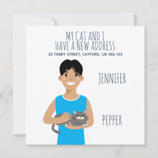 Nytt adress meddelande om personlig