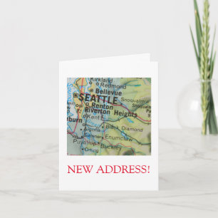 Nytt adress tillkännagivande av Seattle Meddelande