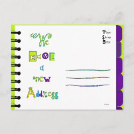 Nytt adress vykort "P-T"