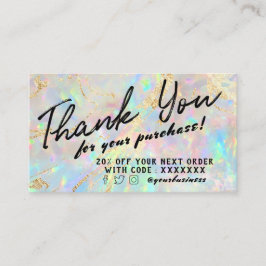 nytt allmänt rabattkort visitkort