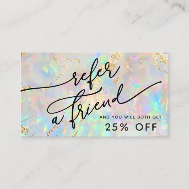 nytt alternativt hänskjutningskort för struktur visitkort (Framsida)