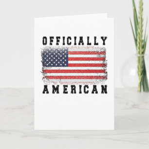 Nytt amerikanskt medborgarskap Gift Proud American Kort
