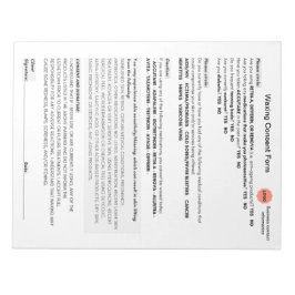 *Nytt* anteckningsblock för medgivande från spa sa