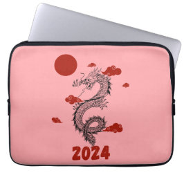 Nytt år 2024 laptop fodral