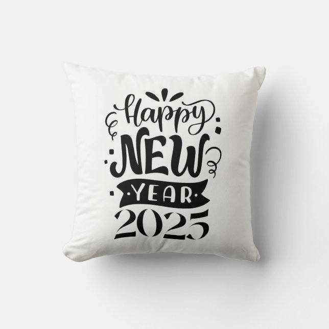 nytt år 2025 kudde (Framsida)