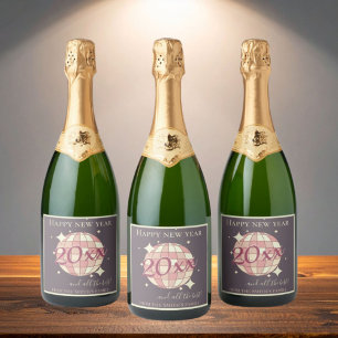Nytt år 2025: rosa lila i party
