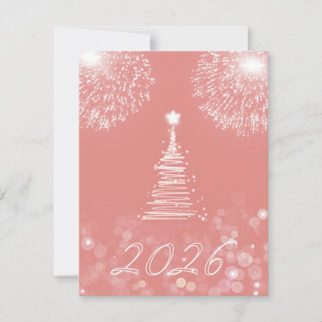 Nytt år 2026 julkort (Framsida)