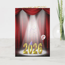 Nytt år 2026 på scenen i kastljus kort