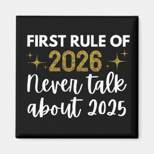 Nytt år 2026 Roligt  Magnet