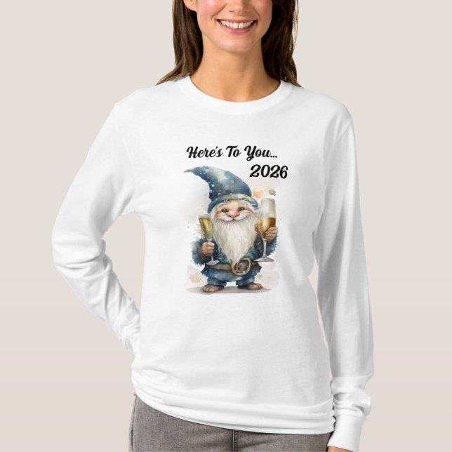 Nytt år 2026 t shirt (Framsida)