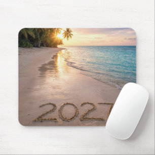 Nytt år 2027 Tropisk strand Musmatta