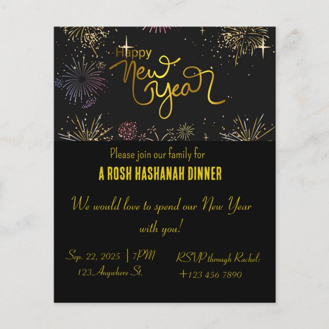 NYTT ÅR FLYGBLAD (Framsidan)