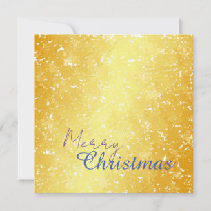 Nytt år för familjemeddelandet guld Färg God jul Julkort
