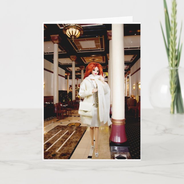 Nytt år för Verdi " s, Driskill hotell, Austin Helgkort (Framsida)