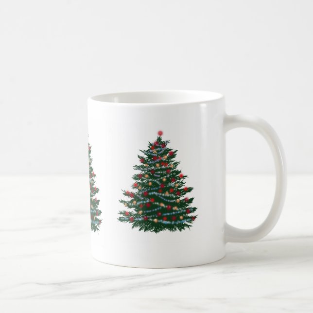 Nytt år för vitmuggglad helg kaffemugg (Höger)