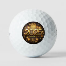 Nytt år Golf Boll 2025