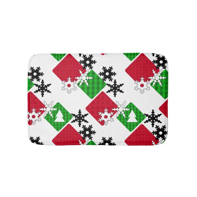 Nytt år, jul badrumsmatta (Framsidan)