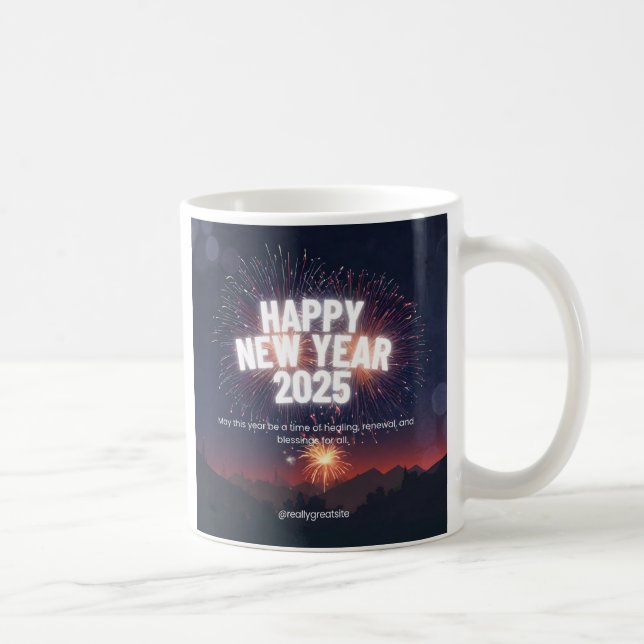 NYTT ÅR MUGG 2025 (Höger)