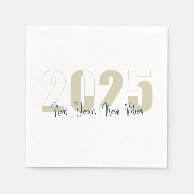 Nytt år, ny vib pappersservett (Framsidan)