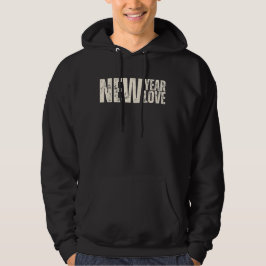 Nytt år Nya Kärlek 2024 Hoodie