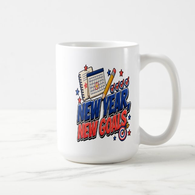 Nytt år, Nya Mål Kaffemugg (Höger)