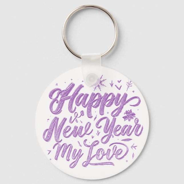 Nytt år nyckelring (Framsida)
