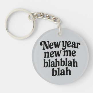 Nytt år Nytt Jag Sarksatisk NYE-lösning slogan