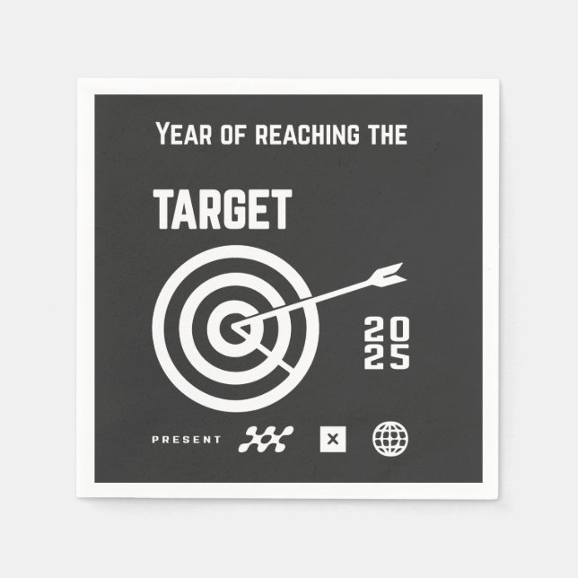 nytt år pappersservett (Framsidan)