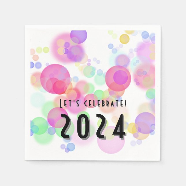 Nytt år pappersservett (Framsidan)