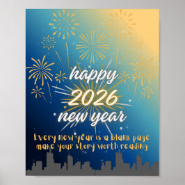 nytt år poster