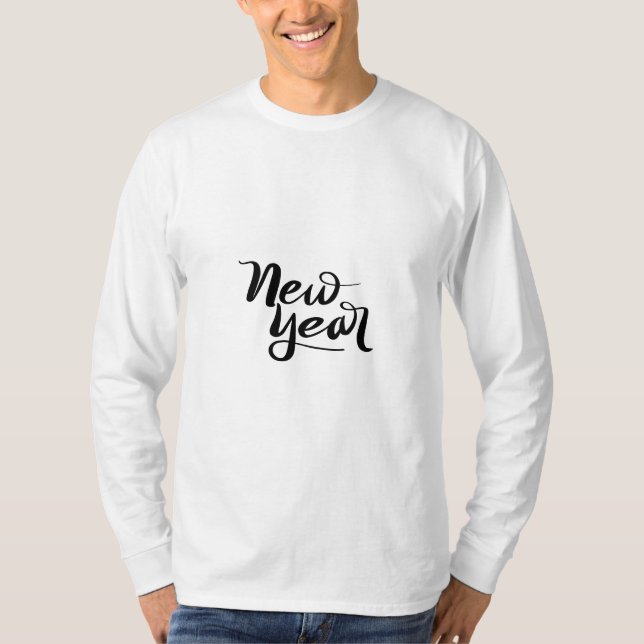 Nytt år t shirt (Framsida)